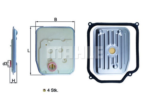 New hydraulic filter - new,