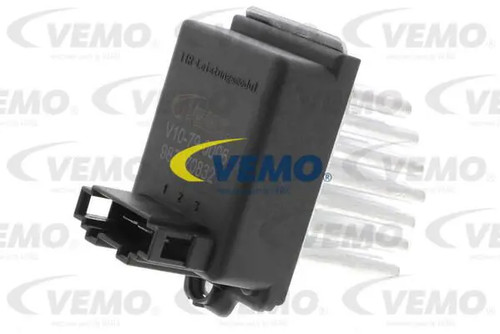 Blower regulator resistor for