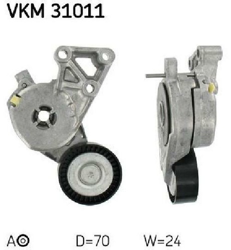 Original skf tensioner ribbed - tensioner,