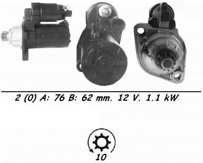 Genuine wai starter motor - starter,