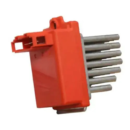 Blower regulator resistor for