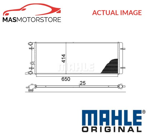 Engine cooling radiator - radiator, mahle