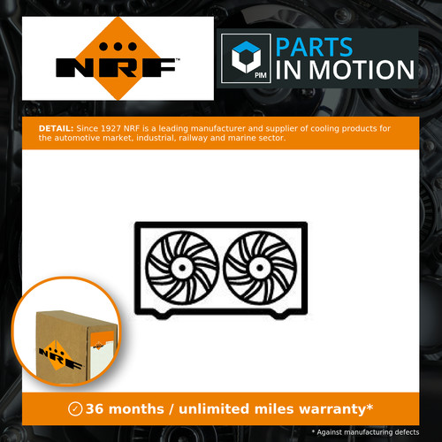Radiator fan fits skoda - radiator,