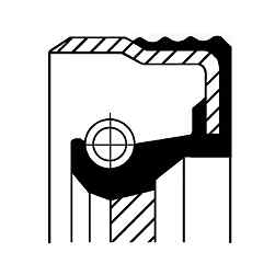 19036709b corteco shaft seal - corteco,