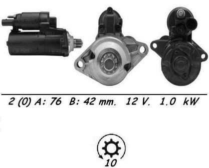 Genuine wai starter motor - motor, for