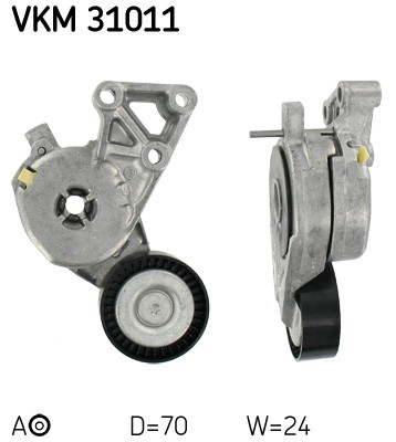 Upper skf vkm 31011 - upper, belt